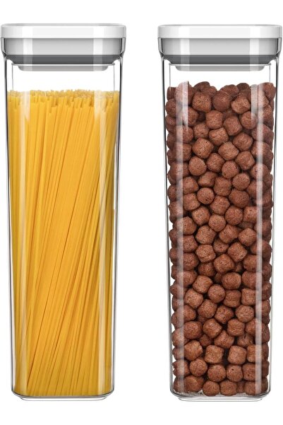 MR.SIGA 2 Pack Airtight Food Storage Container Set for Pantry Organization | ...