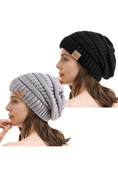 Redess Slouchy Beanie Hat for Men and Women Winter Warm Chunky Soft Oversized...