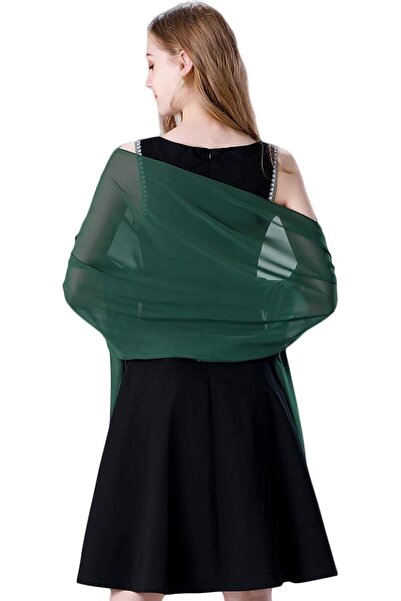 GENERAL Soft Chiffon Scarfs Shawls and Wraps for Evening Dresses Wedding Shaw...