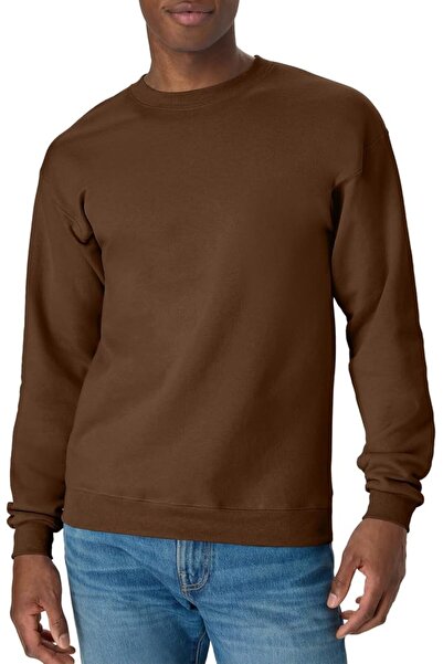 HANES Men's Ecosmart Fleece Sweatshirt, Cotton-blend Pullover, Crewneck Sweat...