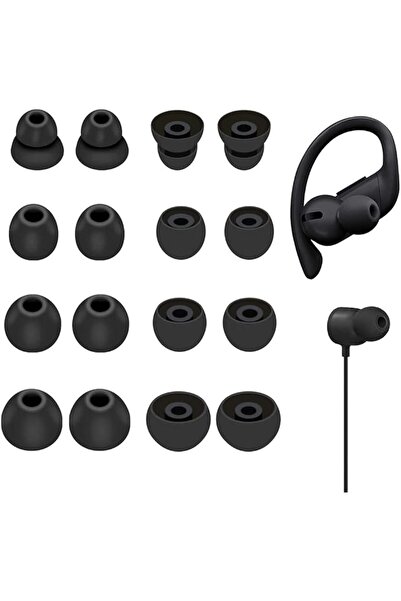 Neotimely رؤوس سماعات أذن بديلة لسماعات Powerbeats Pro Beats اللاسلكية - 4 أح...