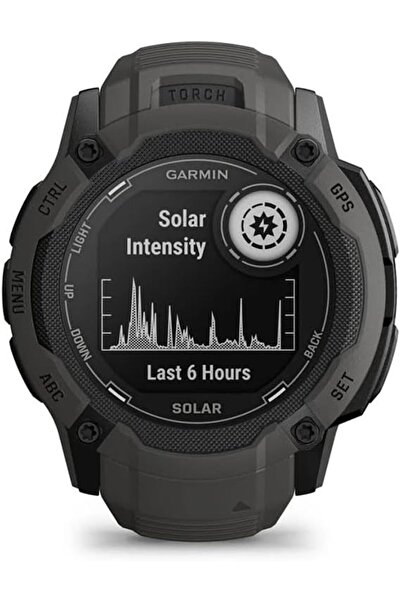 Garmin Instinct 2X Solar graphite rugged outdoor GPS smartwatch solar powered...