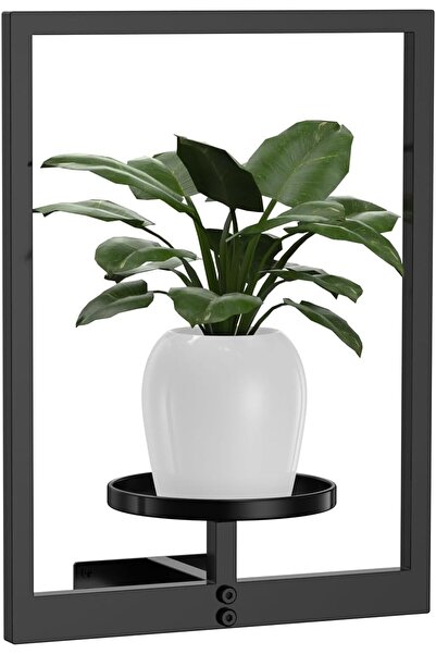 Arabest Plant Stands,Wall Plant Holder,Metal Window Plant Shelf,15.7" x 11.89...
