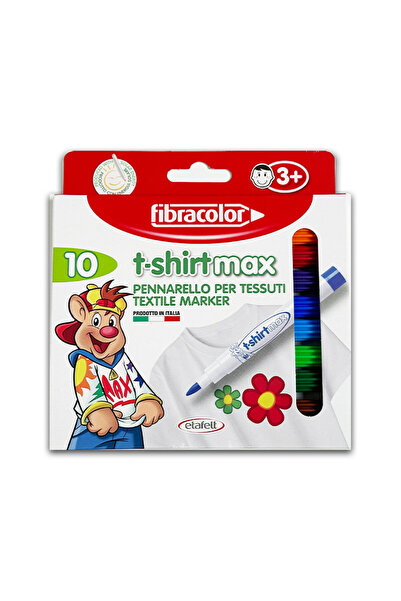 MC Micostore Carioca Fibracolor T-Shirtmax de colorat textile10 culori