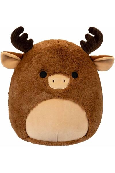 Jazwares Squishmallows Fuzzamallow Maurice Moose Stuffed Animal, 12-Inch Size...