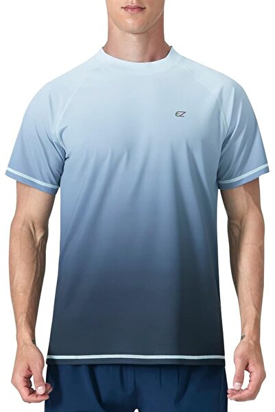 GENERAL Men's Rash Guard Swim Shirts Summer UPF 50+ UV Sun Protection Quick D...