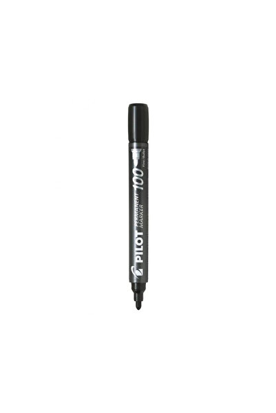 MC Micostore Marker permanent Pilot 100 varf rotund Negru