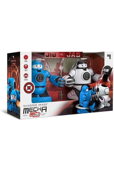 Sharper Image Remote Control Ejecting Battle Robots Mecha Rivals Dual Players...