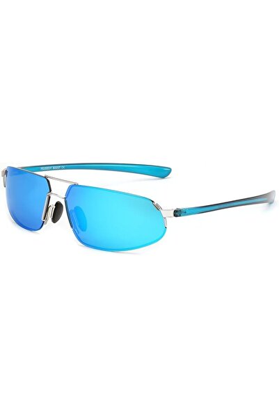 FEISEDY Polarized Sunglasses for Men Lightweight Metal Frame UV400 Protection...
