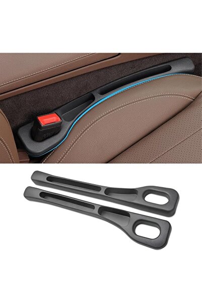 Paporich 2PCS Car Seat Gap Filler Organizer, Multifunctional Seat Side Gap Fi...