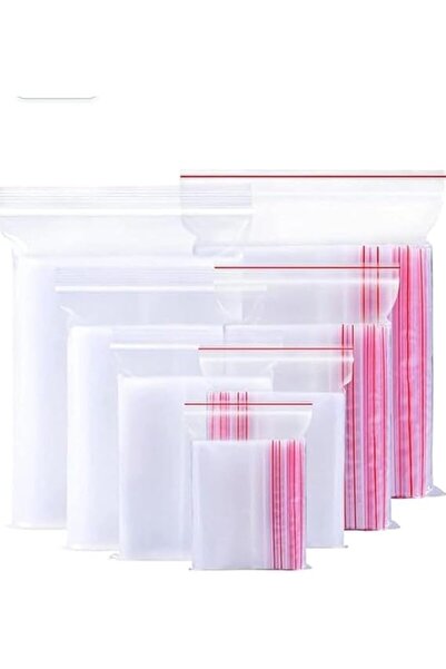 Habbaa 100 Pack BPA-Free Reusable Clear Ziplock Bags for Food Storage, 30x40 ...