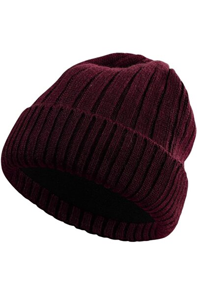 LUCKYBUNNY M/L/XL/XXL Wool Cuff Beanie for Men Women, Fleece Lined Warm Winte...