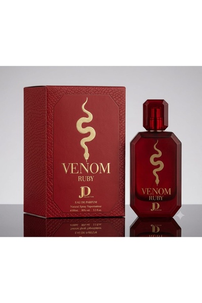 JD Collection Parfum Arabesc Venom Ruby Dama 100 ml, Eau de Parfum Fructat Du...