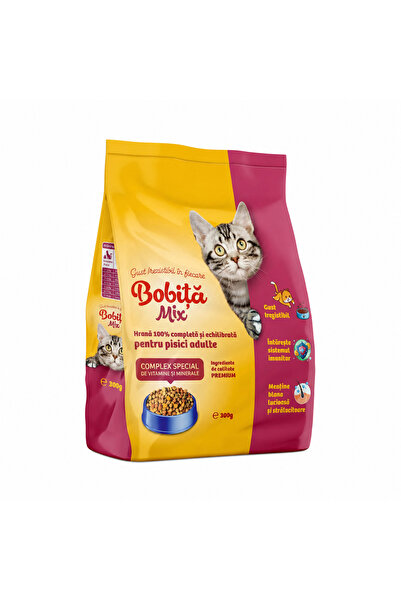 Bobita Dry food for adult cats Bobita Mix, 6 x 300 g