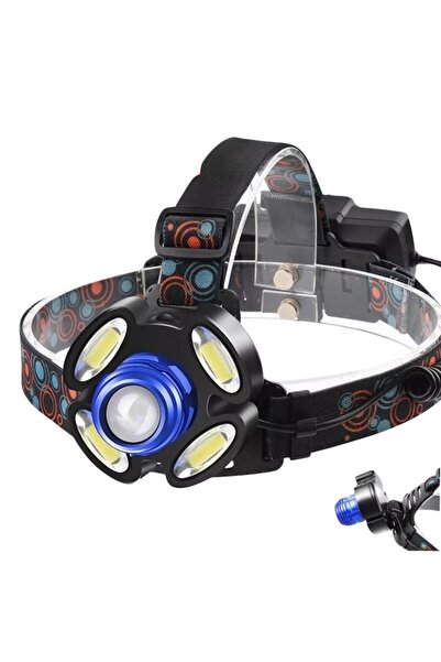 MACVI Lanternă frontală cu 5 LED-uri — Iluminare puternică pentru aventuri 🌟...