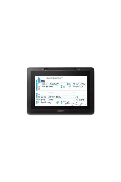 Wacom DTU-1031AX Tabletă grafică USB de 10.1 inch, rezistentă la zgârieturi