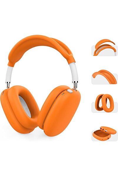 AhaStyle غطاء سيليكون لسماعات AirPods Max (USB-C/Lightning) |   [4 في 1] مضاد...