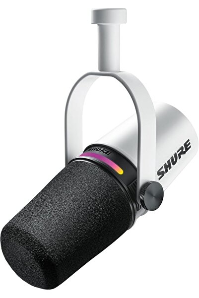 SHUREI Shure MV7i Smart Podcast Microphone + Built-in Audio Interface– Equipm...