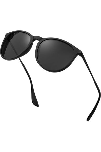 Rimerakea Polarized Sunglasses for Mens and Womens UV Protection Round Classi...