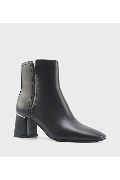 Nine West Plain Black Women Boots