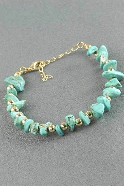 SORA GROUP Turquoise Broken Natural Stone Bracelet