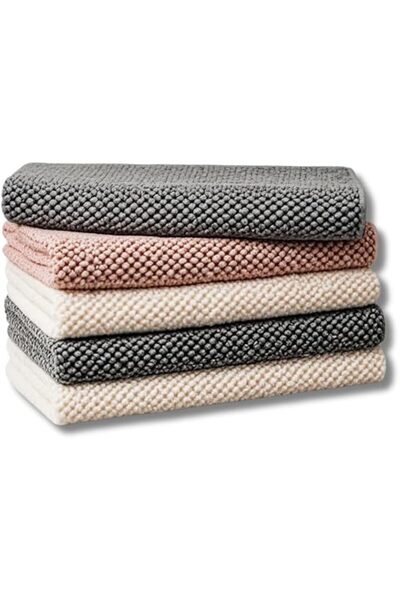 LeQQ 5-Pack Premium Microfiber Cleaning Cloths - Ultra Absorbent & Lint-Free ...