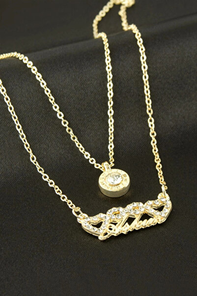 SORA GROUP My Love Written Double Necklace