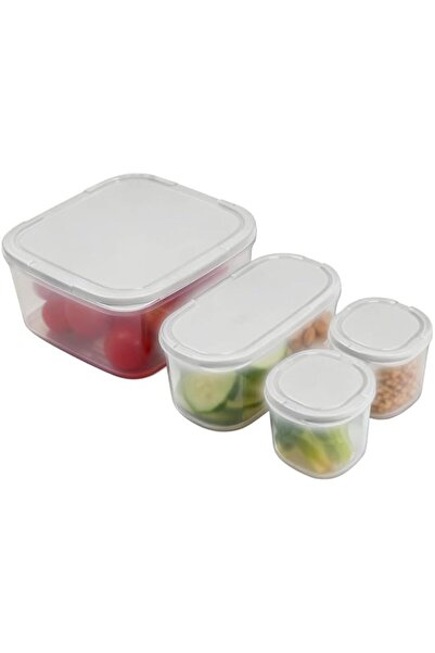 Generic Food Storage Containers, 4 Pcs BPA Free Stackable Kitchen Set, Airtig...
