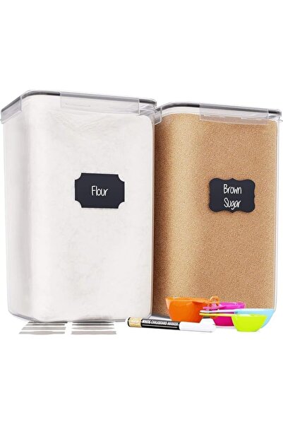 Generic Pack Extra Large Bulk Food Storage Containers with Airtight Lids for ...