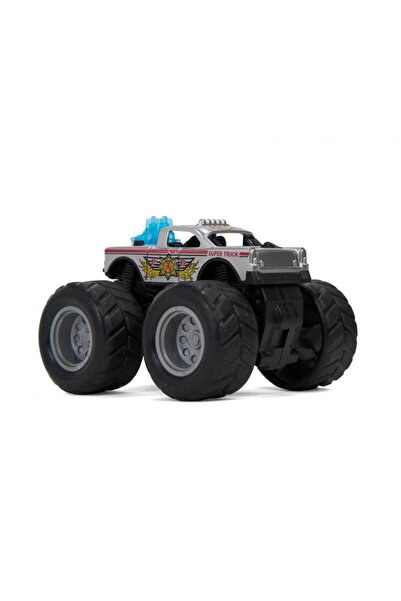 MomKi Police Toy Car MOMKI1199-8GRAY, 8.5 cm, Grey