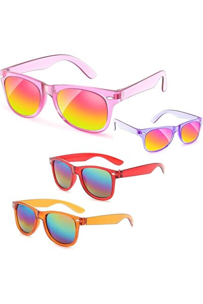Soofam Kids Sunglasses Bulk Party Favors - 4 Packs Girls Sunglasses for Kids ...