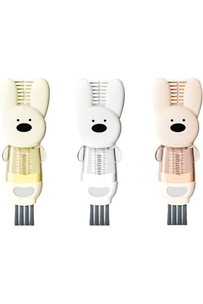 HASTHIP ® 4 in 1 Cup Lid Cleaning Brush Set, Multifunctional Silicone Bottle ...