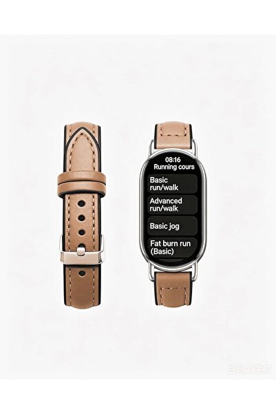 GENERAL Zkius Watch Band for Xiaomi Mi Band 10/9/8, Leather Strap for Mi Band...