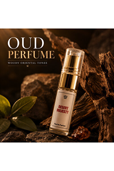 Uppernotes Desert Majesty Mini Perfume Spray | Long-Lasting Bold Oud Scent wi...