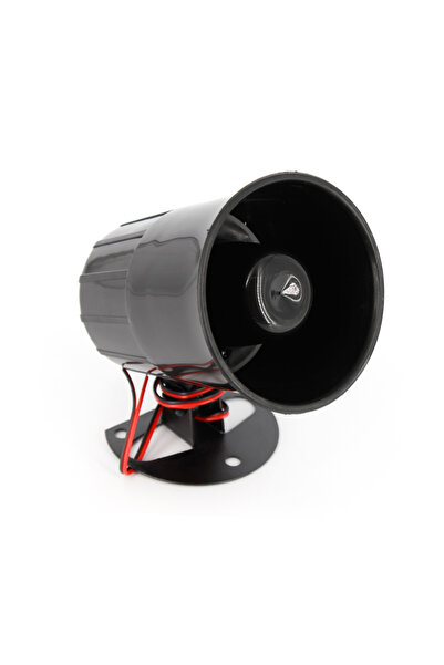 Alista Home Sirenă de alarmă auto 12V 20W, sunet puternic, sistem de securita...