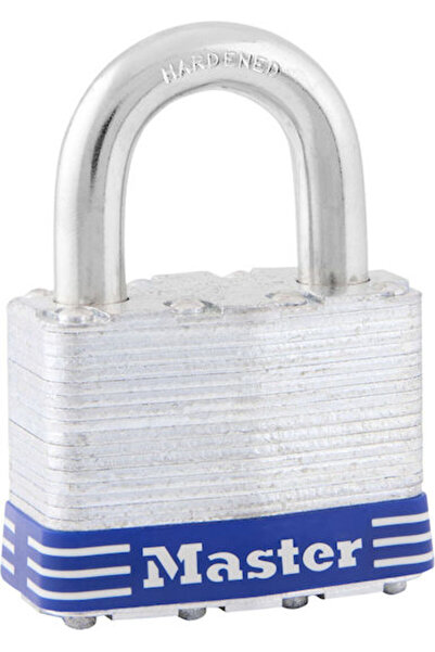 Master Lock Ατσάλινο Λουκέτο Ορειχάλκινο με Κλειδί Ασημί 1 τεμάχιο Κωδικός: 5...