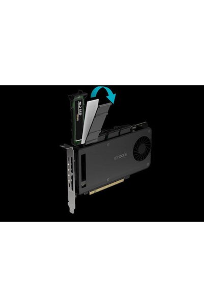 Icy Dock Κάρτα Προσαρμογέα 4x M.2 NVMe SSD για Φορητή Θήκη