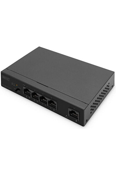 Digitus Διαχειριζόμενος διακόπτης L2 PoE+ με 4 θύρες Gigabit Ethernet (1Gbps)