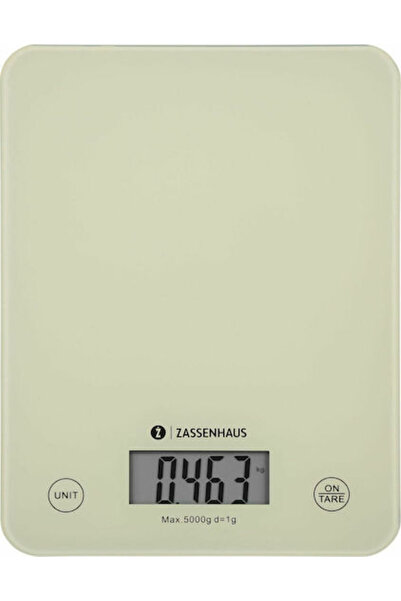 zassenhaus Balance Ψηφιακή Ζυγαριά Κουζίνας Έως 5 κιλά Cool Cream