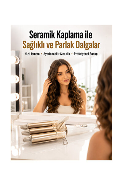 pınaxar Curling Iron – Easy to Use, Healthy Curls High Temperature