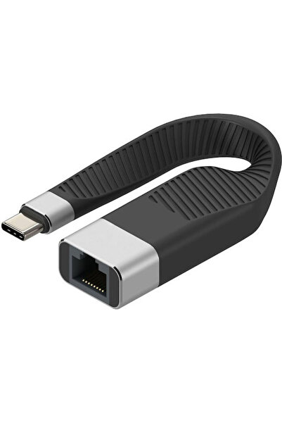 Techly ICOC-USBC-RJ45 Προσαρμογέας Δικτύου USB-C με Ενσύρματη Σύνδεση Ethernet