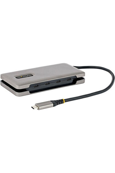 startech Διανομέας USB 4 Θυρών USB 3.2 με σύνδεση USB-C Ασημί Κωδικός: HB31CM...