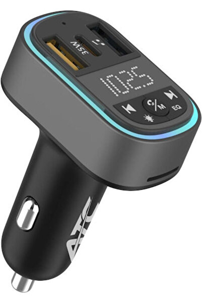 ATC Πομπός FM Αυτοκινήτου με Type-C / USB / Bluetooth Κωδικός: 20.008.0009