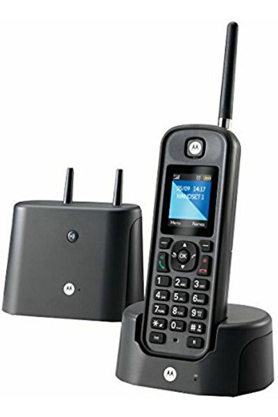 Motorola O201 Ασύρματο Τηλέφωνο Μαύρο
