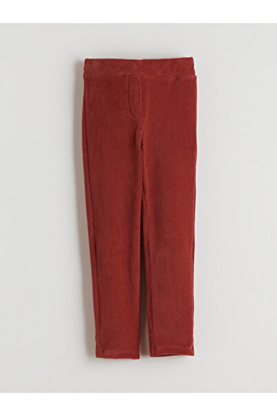 LC Waikiki I Beli Corded Classicgirl Child Velvet Leggings from Freezen Store
