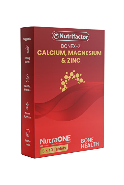 NutraONE BONEX-Z Calcium Magnesium Zinc with Vitamin D3 – Bone & Teeth Suppor...