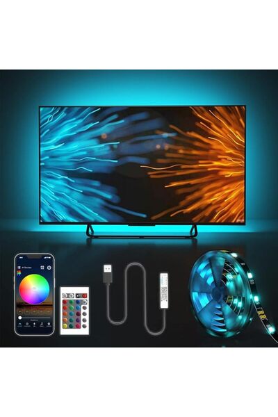 HOMINA H HOMINA LED Lights for TV Backlights, 5m/16.4ft RGB Strip Lights for ...