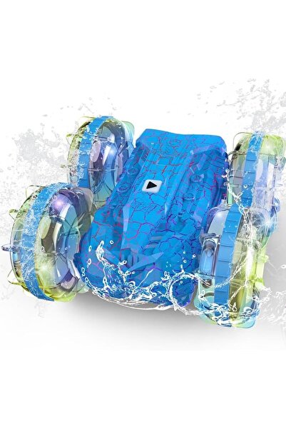 Fun Moment Amphibious Remote Control Car with Light and Gesture Control Featu...