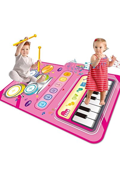 GENERAL Baby Musical Mat Toddler Toys,3 in 1 Piano Drum Babies Play Mat -Baby...