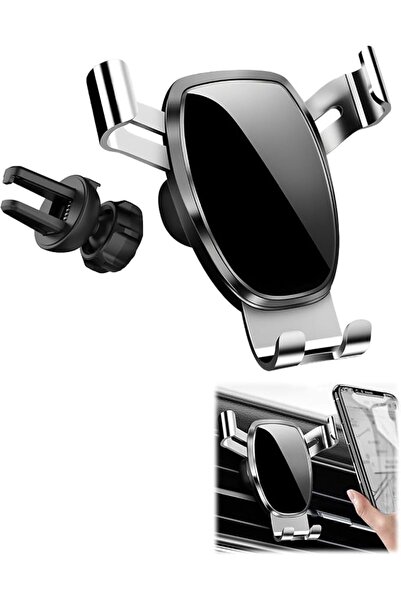 KASTWAVE Car Air Vent Phone Holder with Clip & Hook, 360° Rotation Mount for ...